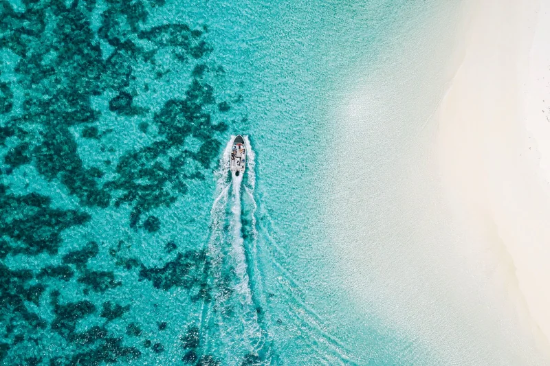 Beaches and islands